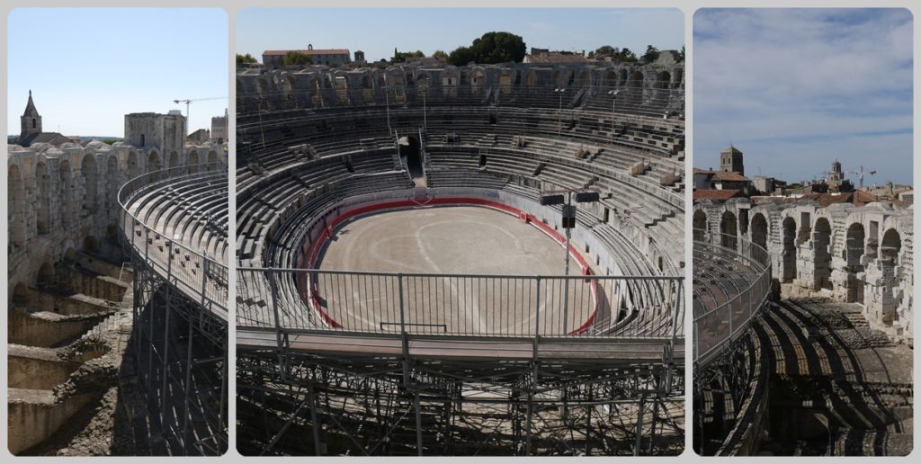 Amphitheater Arles Collage
