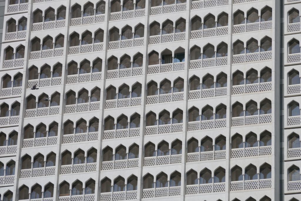 Fassade des Hotel Taj Mahal
