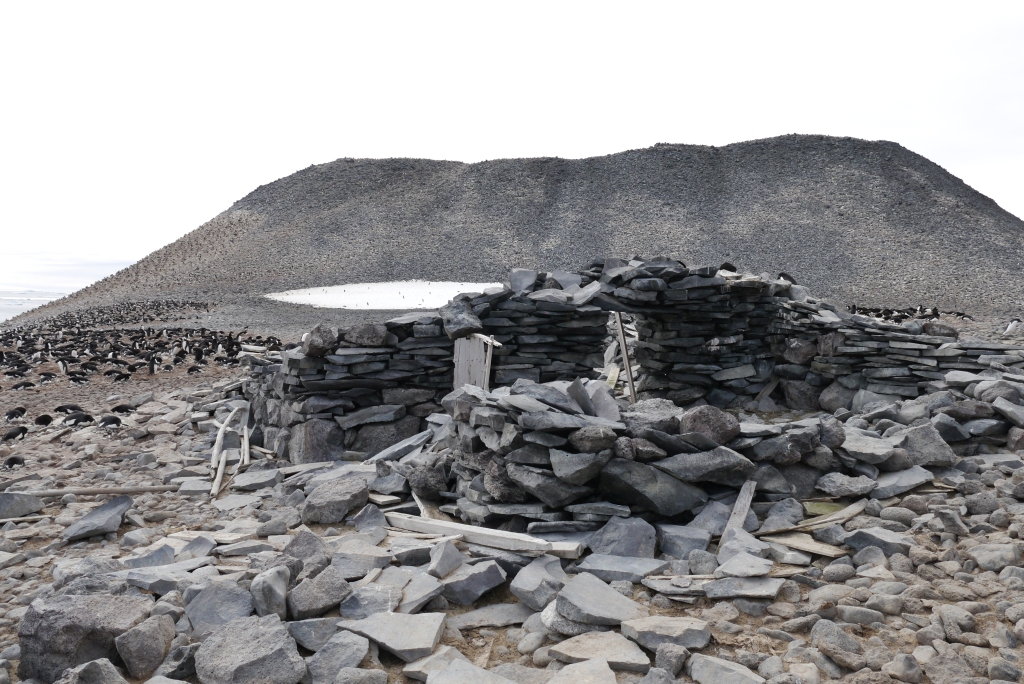 ehemalige Schutzhütte der "Antarctis"-Besatzung (Paulet Island)