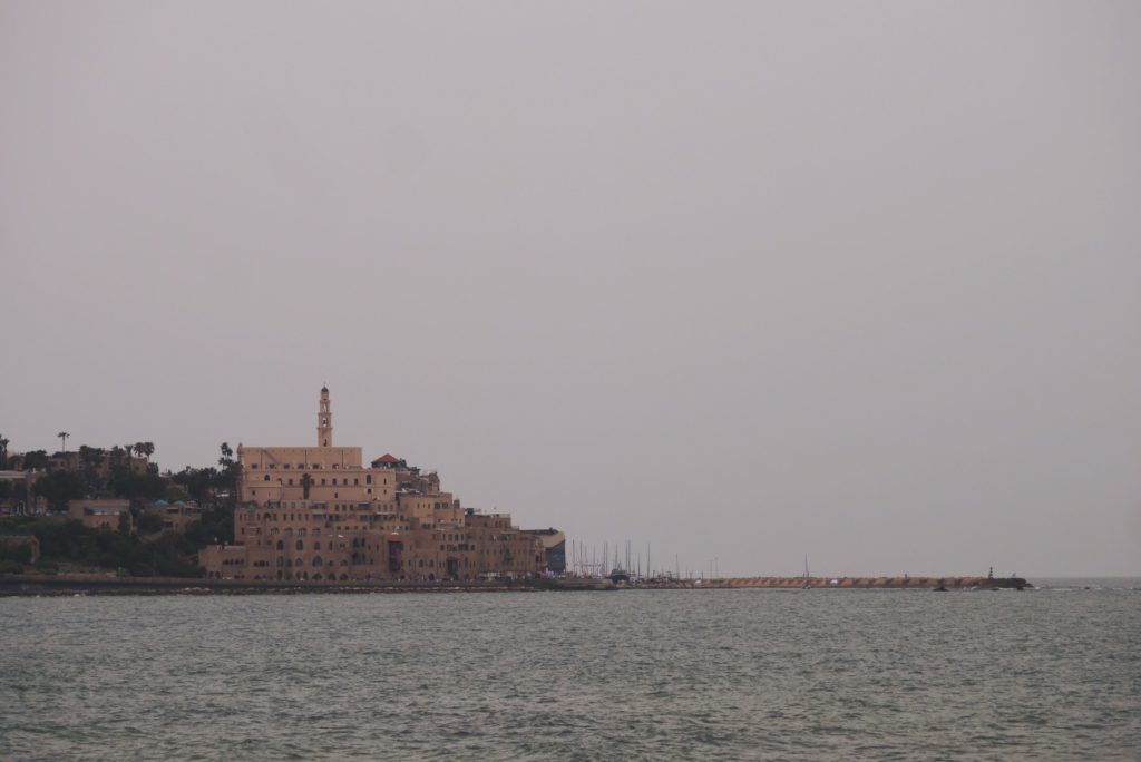 Old Jaffa am Horizont